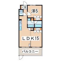 郡山駅 徒歩38分 1階の物件間取画像